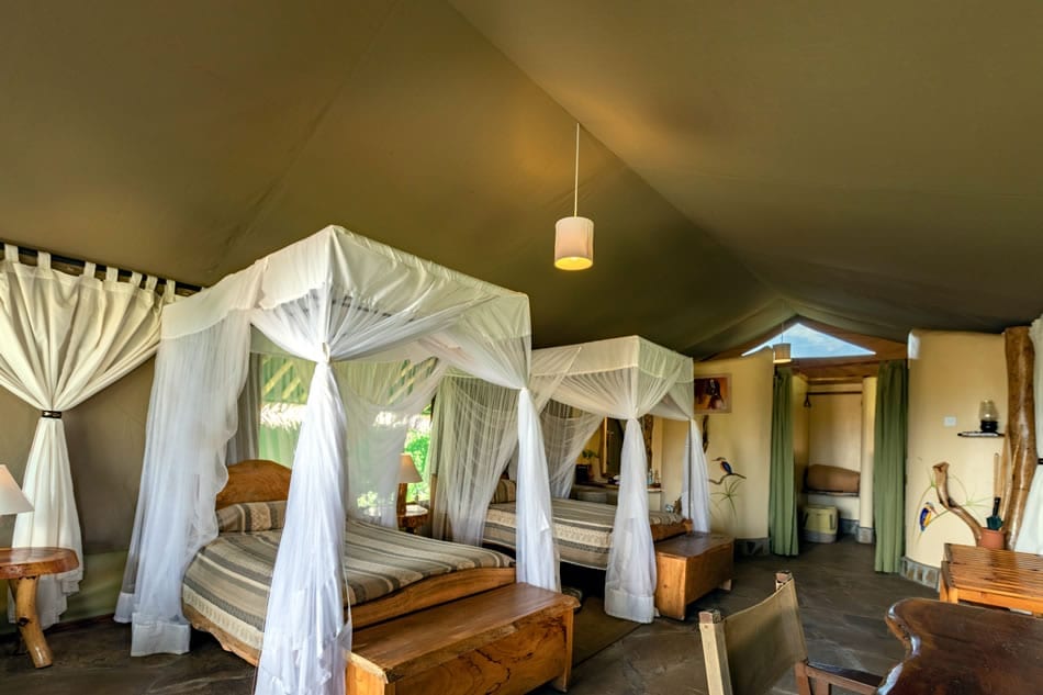 Kibo Safari Camp - Luxury tented camp in Amboseli, Kenya